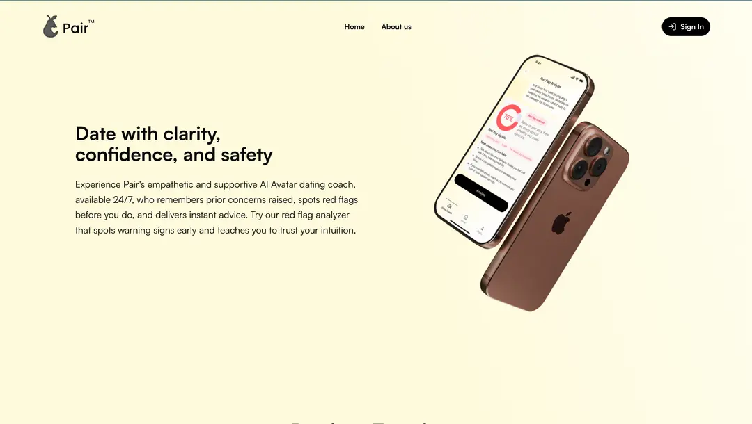 Pairluv supporting product visual
