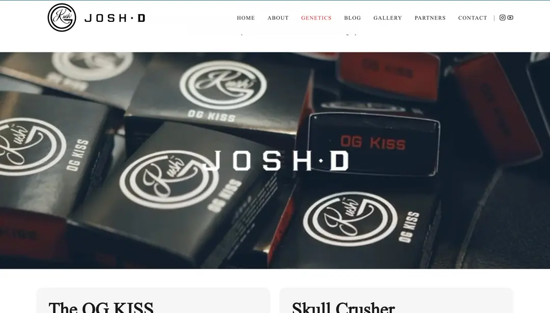 Josh D OG Kush closing showcase visual