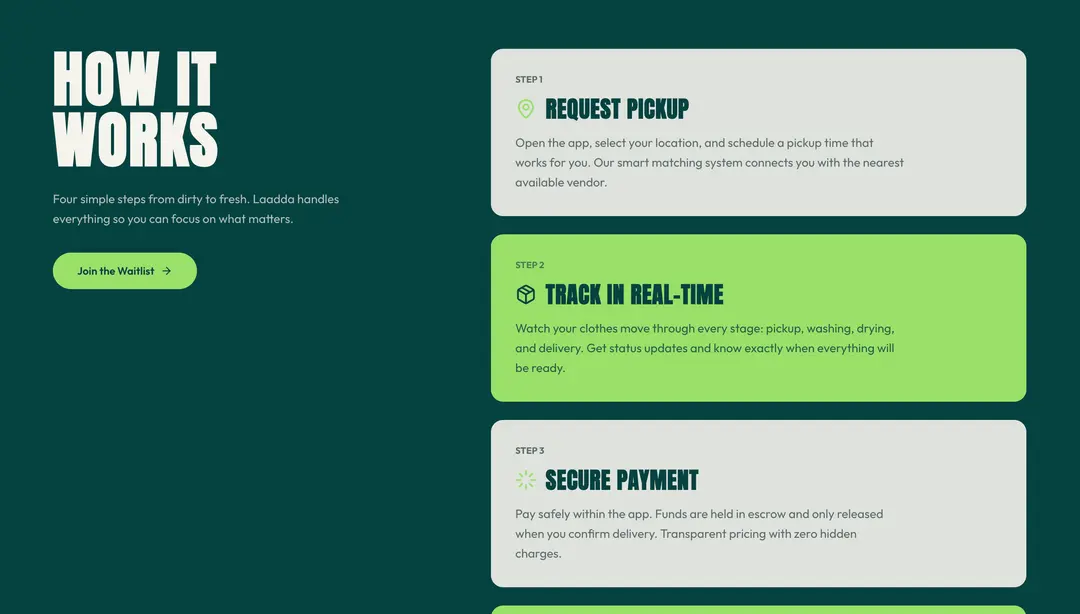 Laadda supporting product visual